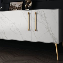 Picior Mobila Bone Auriu Mat