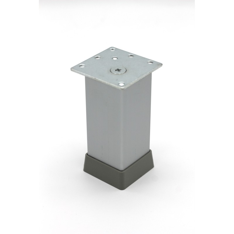 Picior Mobila Reglabil 40x40mm Aluminiu