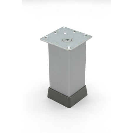 Picior Mobila Reglabil 40x40mm Aluminiu