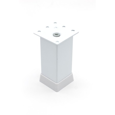 Picior Mobila Reglabil 40x40mm Alb