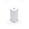 Picior Mobila Reglabil 40x40mm Alb