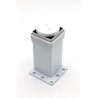 Picior Mobila Reglabil 40x40mm Alb