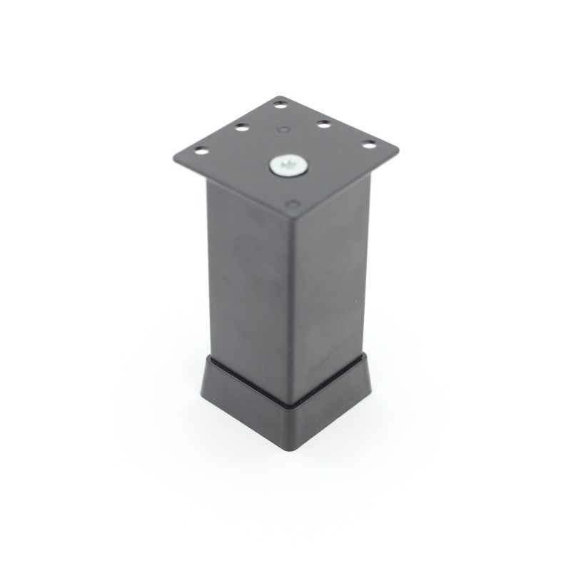 Picior Mobila Reglabil 40x40mm Negru