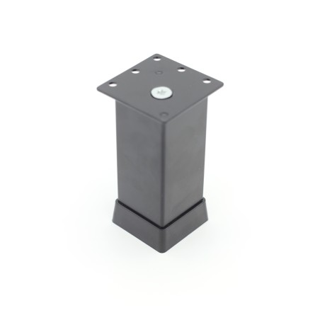Picior Mobila Reglabil 40x40mm Negru