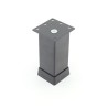 Picior Mobila Reglabil 40x40mm Negru