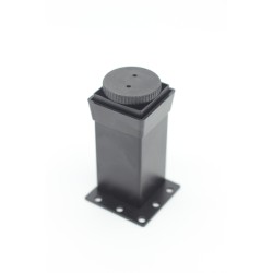 Picior Mobila Reglabil 40x40mm Negru