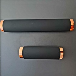 Maner Mobila Ribon Negru Mat + Cupru Lucios