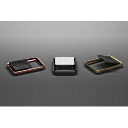 Maner Mobila Quadro Negru Mat + Cupru Lucios