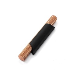Maner Mobila Mira Negru Mat + Cupru Lucios