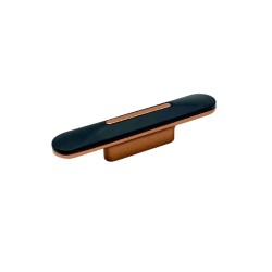 Maner Mobila Lungo Negru Mat + Cupru Mat