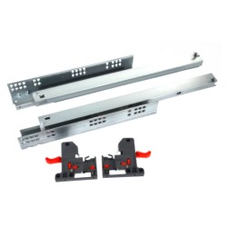 Glisiera sub sertar DCM03 cu amortizare si extractie totala 300–500 mm